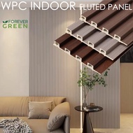 Wooden Fluted Panel Indoor WPC Fluted Panel Bamboo Fiber Wall Panel for Home Office Decoration