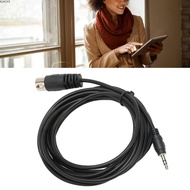 LLACKT 7 Pin Din Male to DC 3.5mm Male Cable, 3 meters/9.8ft Plug and Play MIDI DIN 7pin Stereo Conv
