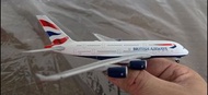 HERPA 英國航空 british A380 1:500 飛機模型