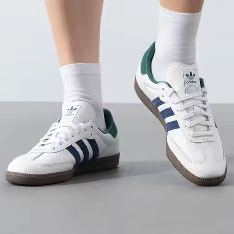 Adidas Originals Samba Unisex Casual Shoes Retro Trendy Fashion Sneakers Low-Top Breathable T-Toe Sh