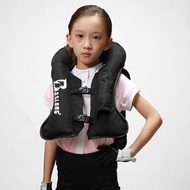 Children's Equestrian Inflatable Armor Full-Time Inflatable Armor Children's Riding Protective Vest 