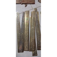 0.3mm brass trust for jogja style slorok pendok material