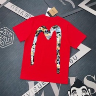Evisu/Fushen 2026 Round Neck Short-Sleeved T-Shirt Couple Style Men Style New Style Japanese Style 1