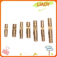 LIAOY 10Pcs Barrel Hinge Mini Practical Connector Soft Close Concealed Invisible Furniture Hardware