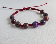 本命年【幸運石】舒俱徠石韓國蠟線手鍊SJ38*消除淨化負能量