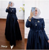Kiranti Dress / Kiranti Maxy / Gamis Rayon Premium / Dress Rayon / Gamis Kiranti imah momo
