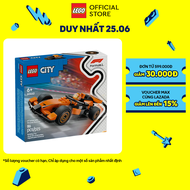 LEGO CITY 60442 Đồ Chơi Lắp Ráp Xe Đua F1 (86 chi tiết)