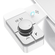 For Toilet Seat Bidet Attachment Adjustable Angle Dual Nozzle Self-Cleaning Non-Electric for Rear&am