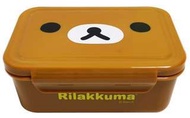 SAN-X RILAKKUMA拉拉熊大臉款不鏽鋼餐盒 便當盒