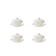 LUZERNE Oriental Collection - Soup Cup With Lid (233ml) Set of 4/pack