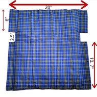 Wheelchair Backrest Oxford Canvas Breathable Pocket Wheelchair Accessories