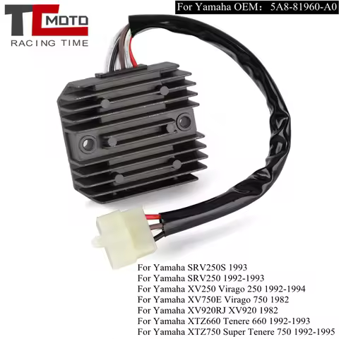 Regulator Rectifier For Yamaha SRV250 XV250 Virago 250 750 XV920 XTZ660 Tenere 660 XTZ 660 750 XTZ75