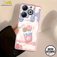 Case Infinix Smart 8 - Eksotik - Casing Infinix Smart 8 - Silikon - Motif - Aesthetic - Lucu - Cassi