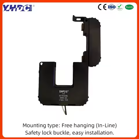QL Series SCT4333QL Input 100A 200A 300A 400A 500A 600A Output 50mA/0.1A Accuracy 1% Split Core Curr