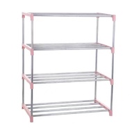 4 Layer Shoe Rack Stainless Organizer