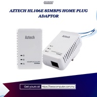 AZTECH HL106E 85MBPS HOME PLUG ADAPTOR