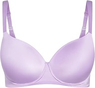 Women's Plus Size Bra - Smooth & Chic T-Shirt, Sweet Lavender, 46DD