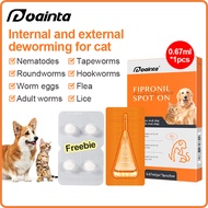 PUAINTA  Spot On Treatment for Cat and Dog Anti Tick and Flea Targeted at Fleas Lice Ticks Ubat Cacing Kucing Anjing 猫狗驱虫剂
