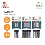 Grabbit 1.5V Heavy Duty Battery AA / AAA