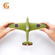 1/48 4D Assemble UK Hurricane Fighter Model Diy Block Building WW2 Aircraft Airplane Toy
