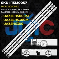 Backlight TV SAMSUNG 32 Inch UA32EH5000 UA32EH5300 UA32EH6300 D1GE-320SC1-R2