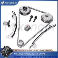 Engine Timing Chain Kit W/ VVT Gear Fit 2.5 2.7 L L4 GAS 1AR-FE 2AR-FE For Lexus Scion Toyota Avalon