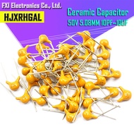 1000PCS 50V capacitor 10pf ~ 10uf 22PF 47NF 220NF 1NF 4.7NF 1UF 100NF 330NF 0.1UF 102 104 105 103 mo