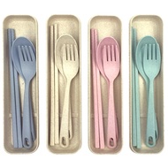 Colourful Wheat Cultery Set