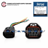 PROTON WIRA , PUTRA , PERDANA SOCKET WITH WIRE INHIBITOR SWITCH 12PIN
