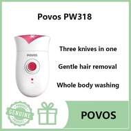 Povos PW318 Female Electric Shaver, Private Area Shaver, Hair Removal Tool, Leg Hair Removal, Female