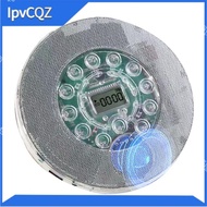 Protable Bluetooth CD Player Transparent Speaker Music Walkman with LCD Display Personal CD Player f