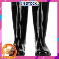 Rain Boots  Simple High Gloss Durable Waterproof for Gardens Farmland