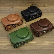 New Retro PU Leather Camera Bag Case Cover For Canon Powershot G7X Mark 2 G7X II G7X III G7X3 G7X2 F