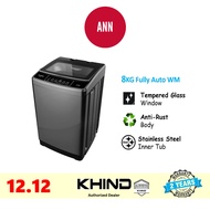 Khind 8KG / 10KG  Washing Machine Washer WM80A WM100A Mesin Basuh  洗衣机