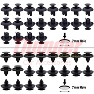 100pcs Car Clips Kit Door Panel Trim Push Rivets For Toyota Vios Camry Wish Hilux Lexus Bumper Retai