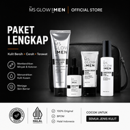 MS Glow Men Lengkap - MS Glow For Men Original BPOM - Ms Glow Men Skincare Wajah Glowing