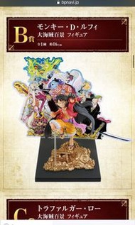 < 現貨>全新日版 海賊王一番賞 大海賊百景figure 一套7隻