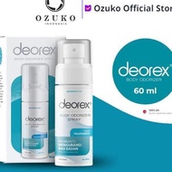 Deorex Body Odzer Spray 60Ml Body Odor Deodorant Underarm Odor