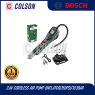 COLSON BOSCH 3.6V CORDLESS AIR PUMP ( INFLATOR ) 150PSI/10.3 BAR