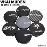 🔥🔥🔥Spot goods 4PCS OD 57MM / ID 50MM Wheel Cap ADVAN ENKEI SSR XXR WEDSSPORT KRANZE WORK EMOTION VS 