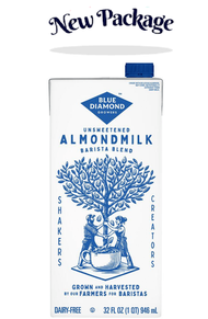 BLUE DIAMOND - Almond Breeze 無糖咖啡師調配級杏仁樂 946ml x 1 #素食 #杏仁奶