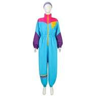 European-American Disco Inspired 70s Sportswear - Retro Cosplay Outfit