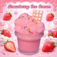 Strawberry Ice Cream Slime (cloud slime)
