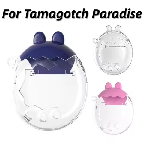 For Tamagotchi Paradise Clear Case PC Protective Cover Shell Anti-Drop Skin Protector Case for Tamag