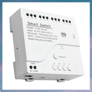 F6(XCTS) Tuya Smart Wifi Motor Switch Module RF 433 Radio Remote Control 4CH Inching Relay for Alexa
