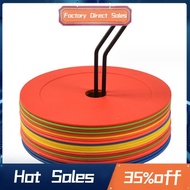 10Pcs Soccer Flat Cones Marker Disc Marker Disc Basketball Sports Speed Agility Training Markers,Por