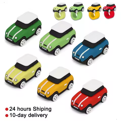Original For BMW MINI Cooper Sticker F56 Cooper Accessories Silicone Car Model Button Cover Ornament