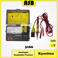 (1pc) Kyoritsu 3166 Analogue Insulation Tester (362007007)