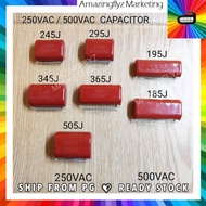 Spare Part Fan Condenser Capacitor for Panasonic / KDK Ceiling Fan 1.8uF 1.9uF 2.4uF 2.9uF 3.4uF 3.6