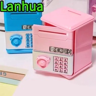 LANHUA Children's Piggy Bank, Child Gift ATM Cash Saving Money Box,  Mini Password Financial Saving 